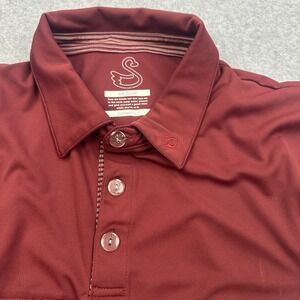 Swannies Golf Polo Shirt‎ Striped Short Sleeve Athletic Fit Medium